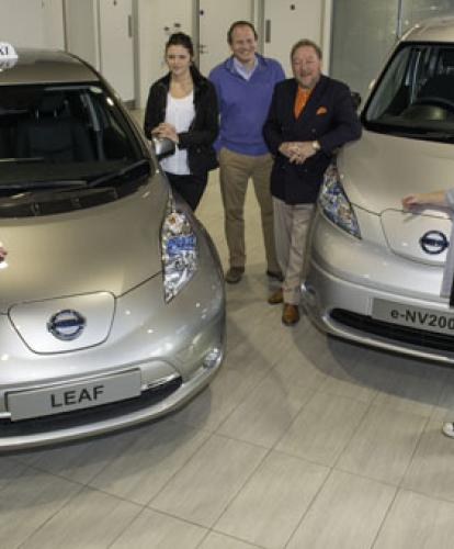 Nissan EV taxis pass three million mile mark