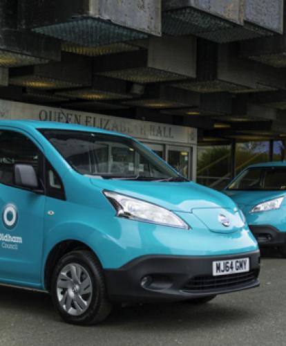 Oldham Council expands EV fleet with two Nissan e-NV200 vans