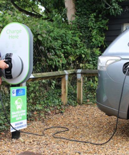 First public charge points open in Henley