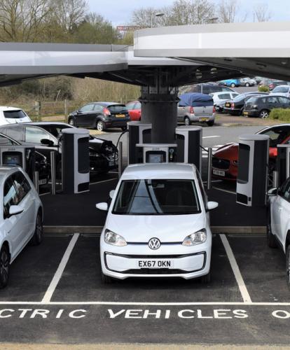 Milton Keynes rapid charging hub officially opened