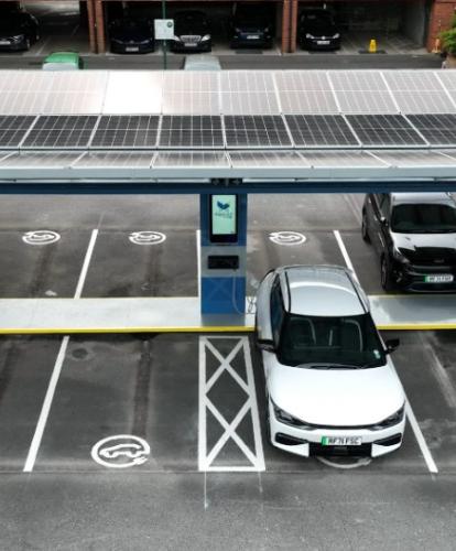 Solar car park and EV charging hub revealed at Surrey Research Park