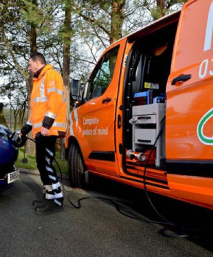 RAC develops mobile charger to deliver EV Boost to electric vehicles