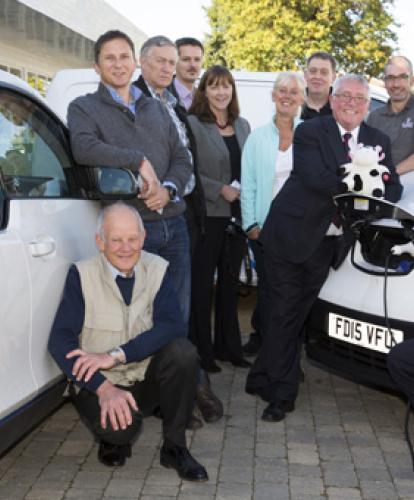 Rural firms make savings with EV project