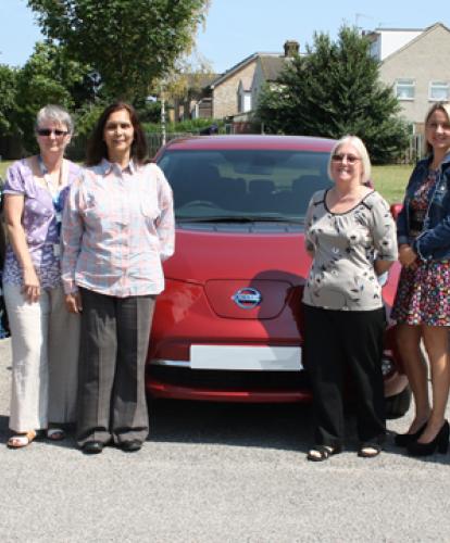 Slough Borough Council receives 15th Nissan LEAF