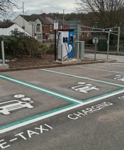 Staffordshire taxi drivers encouraged to go green with EV charging initiative 
