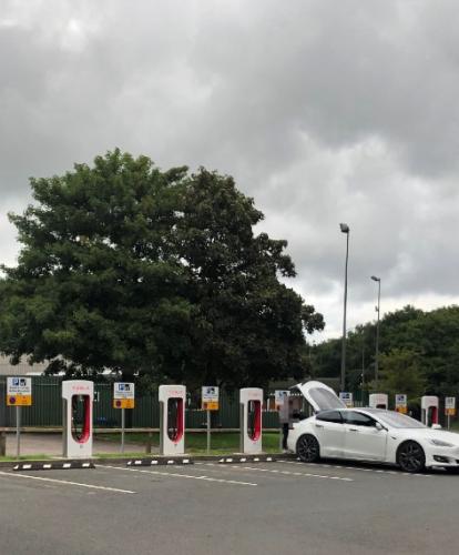 Tesla has opened 15 UK Supercharger sites to other brands