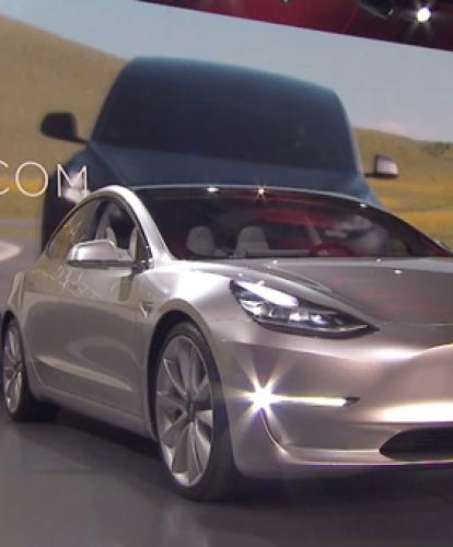 Model 3 unveiled by Tesla