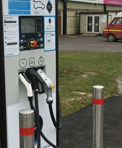 Thruxton adds speedy EV charging to facilities