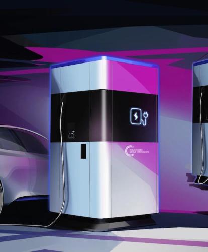 Mobile rapid charger revealed by VW