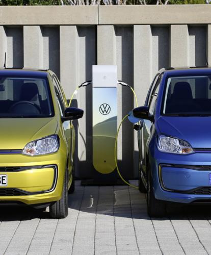 VW ups range of electric citycar