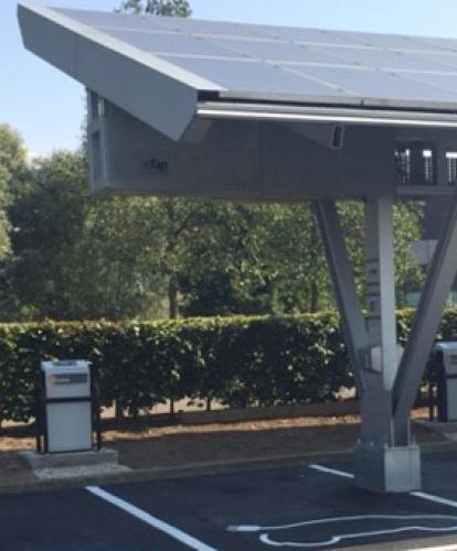 ChargePoint Services installs solar powered points at CEME
