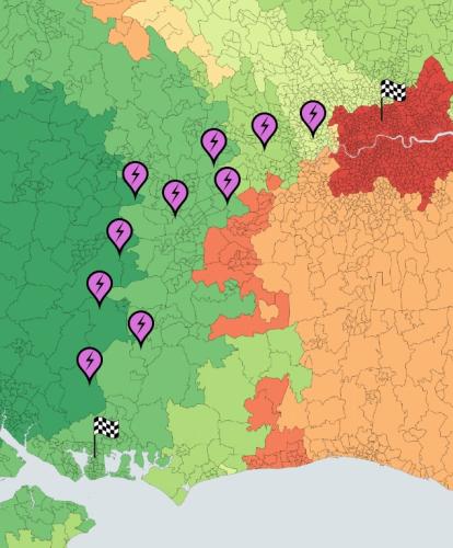 Zap-Map and Advanced Infrastructure to create zero carbon route planner