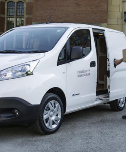 University of Birmingham takes delivery of Nissan e-NV200 electric van 
