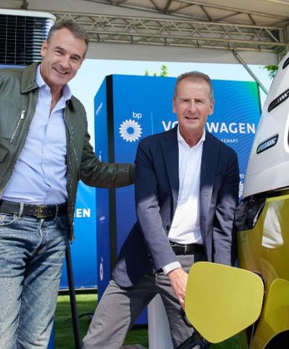 Volkswagen Group and bp launch strategic partnership to roll out ultra-rapid charging