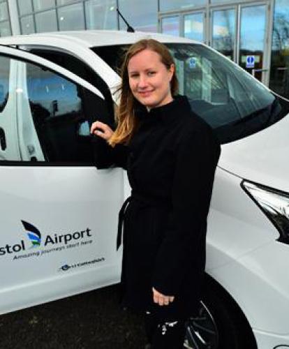 Bristol Airport plugs in with electric Nissan e-NV200