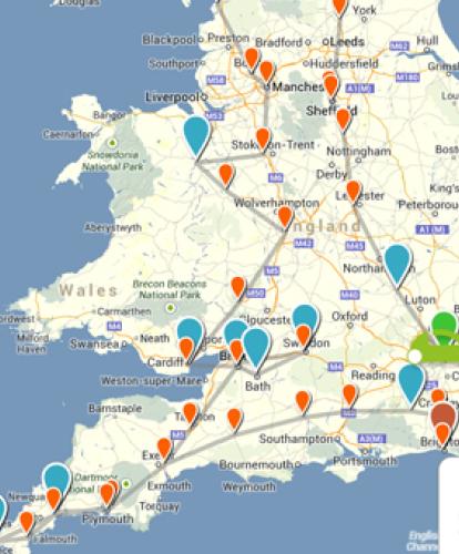 Zap-Map supports #CATUK 17 day, 2000 mile EV trip