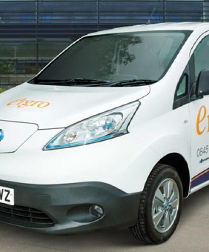 Nissan e-NV200 demonstrates economy in £2 challenge