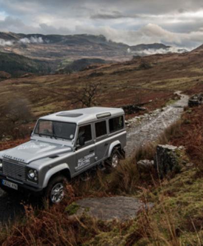 National Trust trials prototype battery electric Land Rover