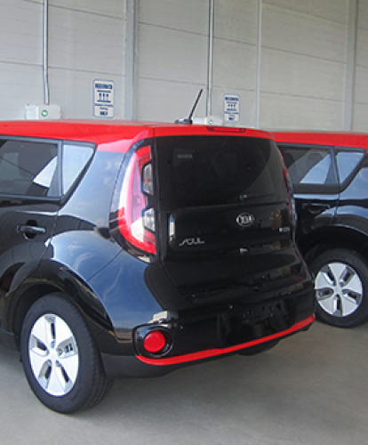 Kia Sould EV used to test wireless charging technology