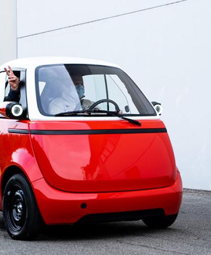 Two-seat 125-mile electric microcar enters production