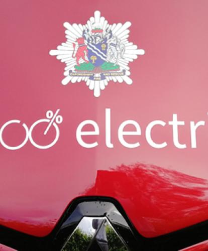 Oxfordshire Fire and Rescue Service goes electric