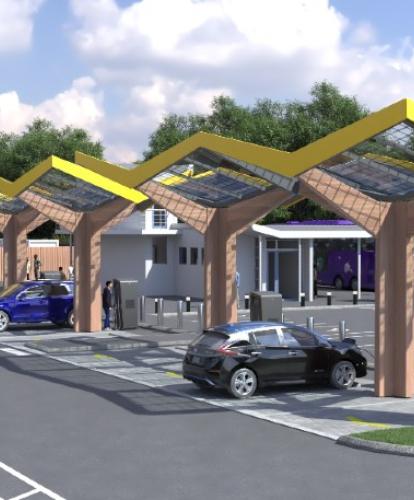Powerful electric vehicle charging hub heading to Oxford