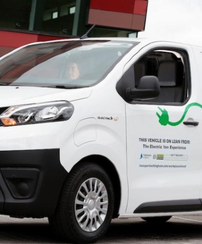 Toyota Proace Electric joins Nottingham electric vehicle initiative