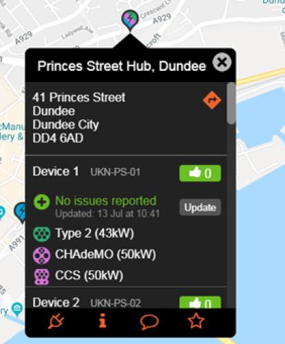 Dundee opens new EV charging hub