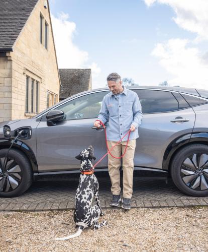 The top locations in the UK for dog walkers with an electric car