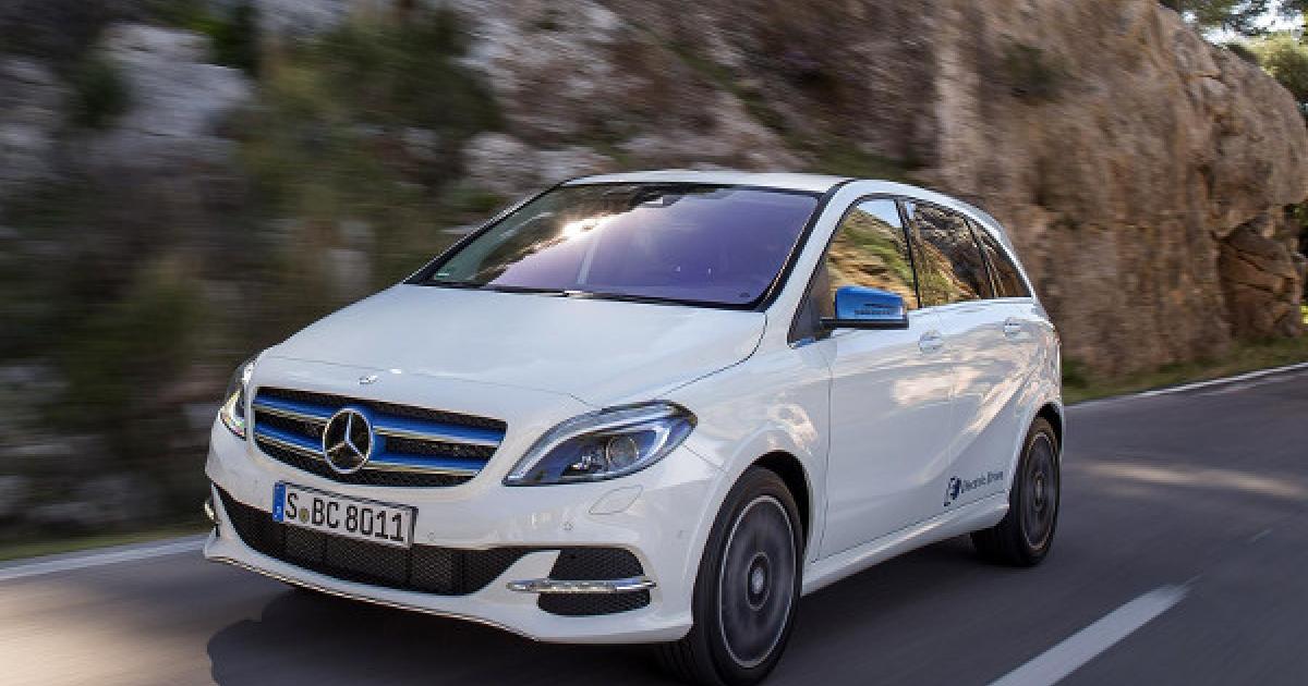 Mercedes Benz B Class Electric Drive now available to order