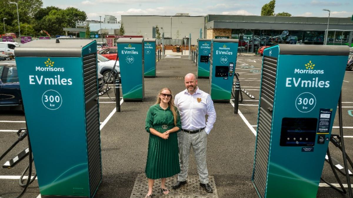 Morrisons electric car charging cost cheap