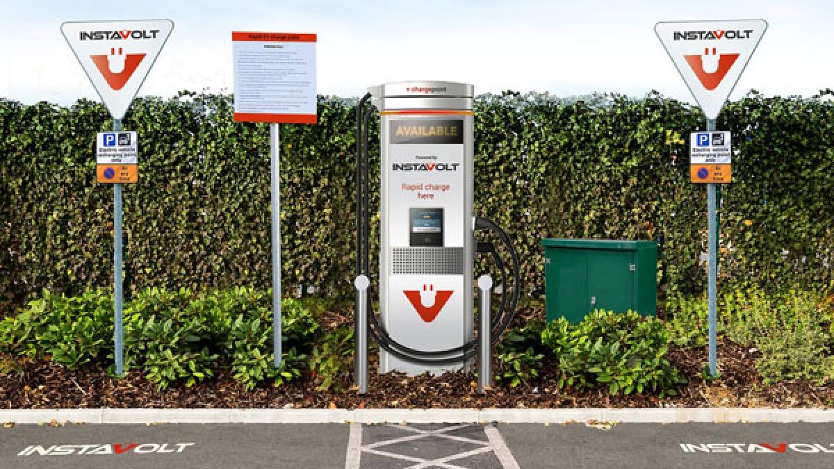 InstaVolt confirms UK wide rapid charger roll out Zapmap