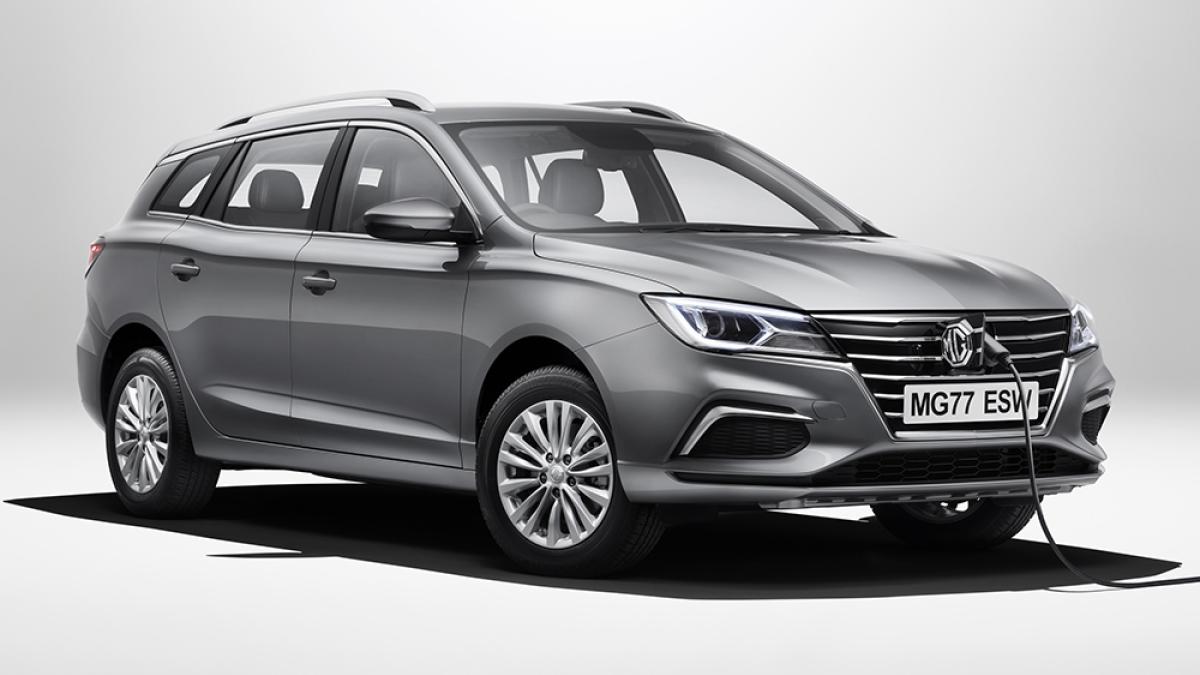 MG5 EV electric estate goes on sale Zapmap