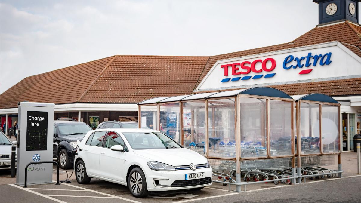 Tesco vw deals pod point