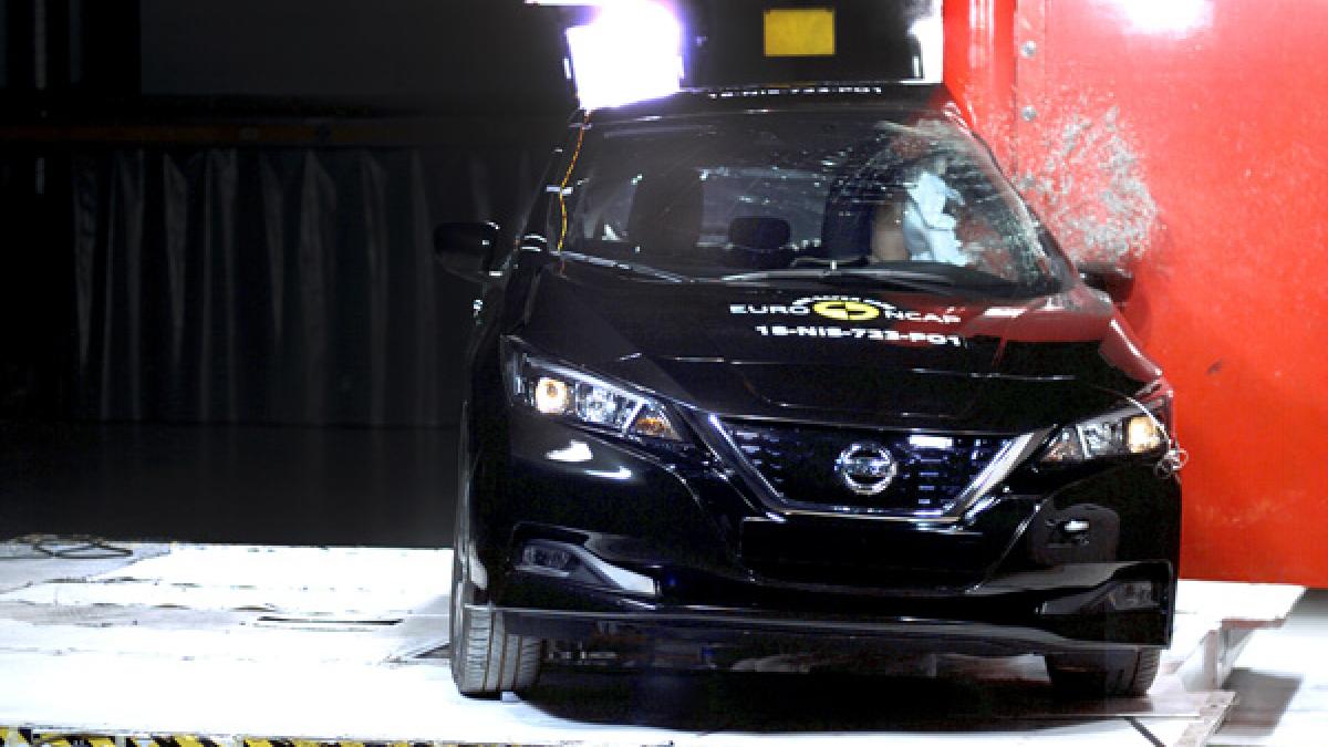 Nissan leaf sales euroncap