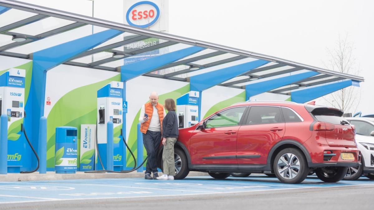 Esso ev charging sale