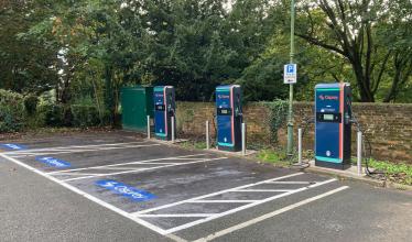 3 Osprey charge points in car park