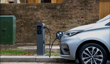 BT green cabinet conversion to EV charge point