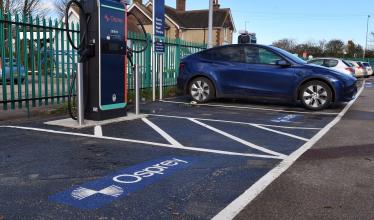 Osprey charge points at East of England Co-op Burnham-on-Crouch