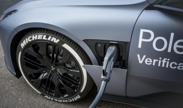 Polestar 5 prototype and StoreDot battery