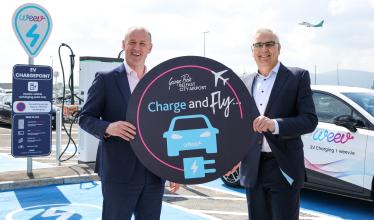 Wev charging at Belfast City Airport