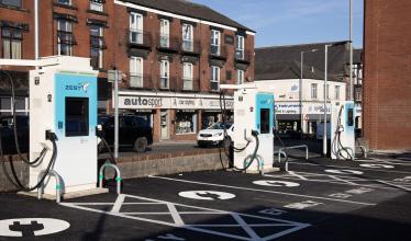 Zest Charging, St.Georges car park, Bolton