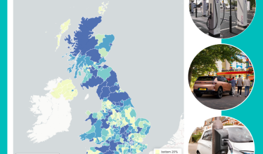 DfT charging infrastructure map