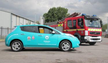 Oldham Council is taking delivery of seven Nissan LEAFs