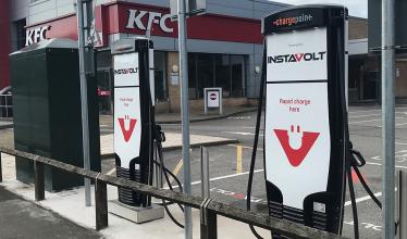 InstaVolt partners with KFC to deliver rapid chargers nationwide