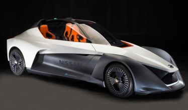 Nissan previews zero-emission future with BladeGlider