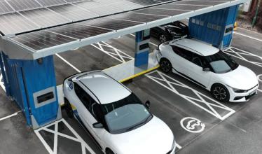 EV drivers gain 20,000 miles of charge from pop-up solar car park