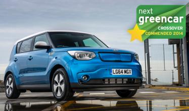 KIA SOUL EV COMMENDED CROSSOVER IN NEXT GREEN CAR AWARDS 2014