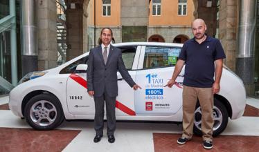 Barcelona and Madrid receive first Nissan all- electric taxis