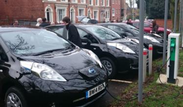 Northampton adopts e-car electric vehicle sharing scheme 